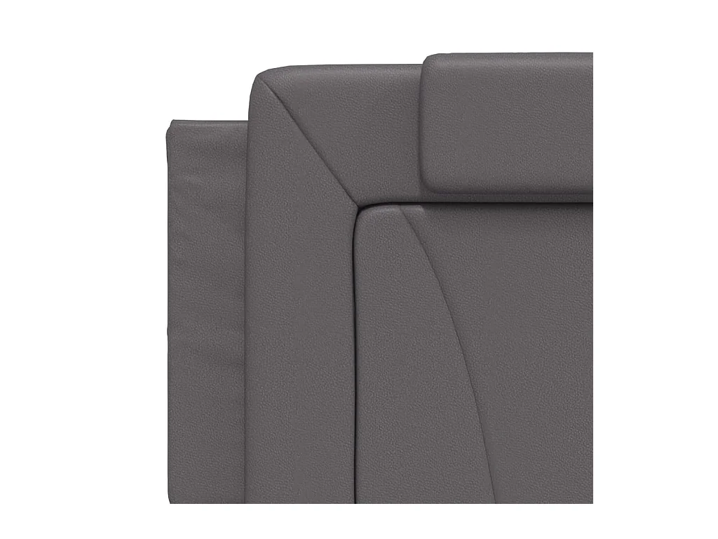 Bed met matras kunstleer wit 80x200 cm