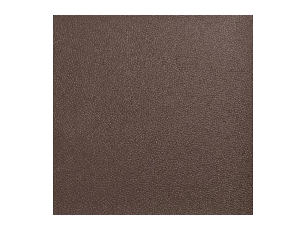 Lit avec matelas marron 90x200 cm similicuir