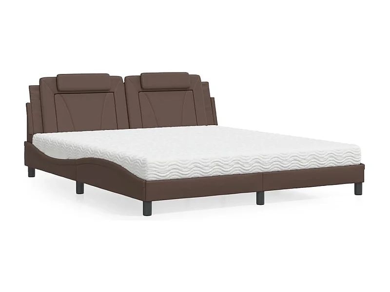 Bed met matras fluweel zwart 200x200 cm