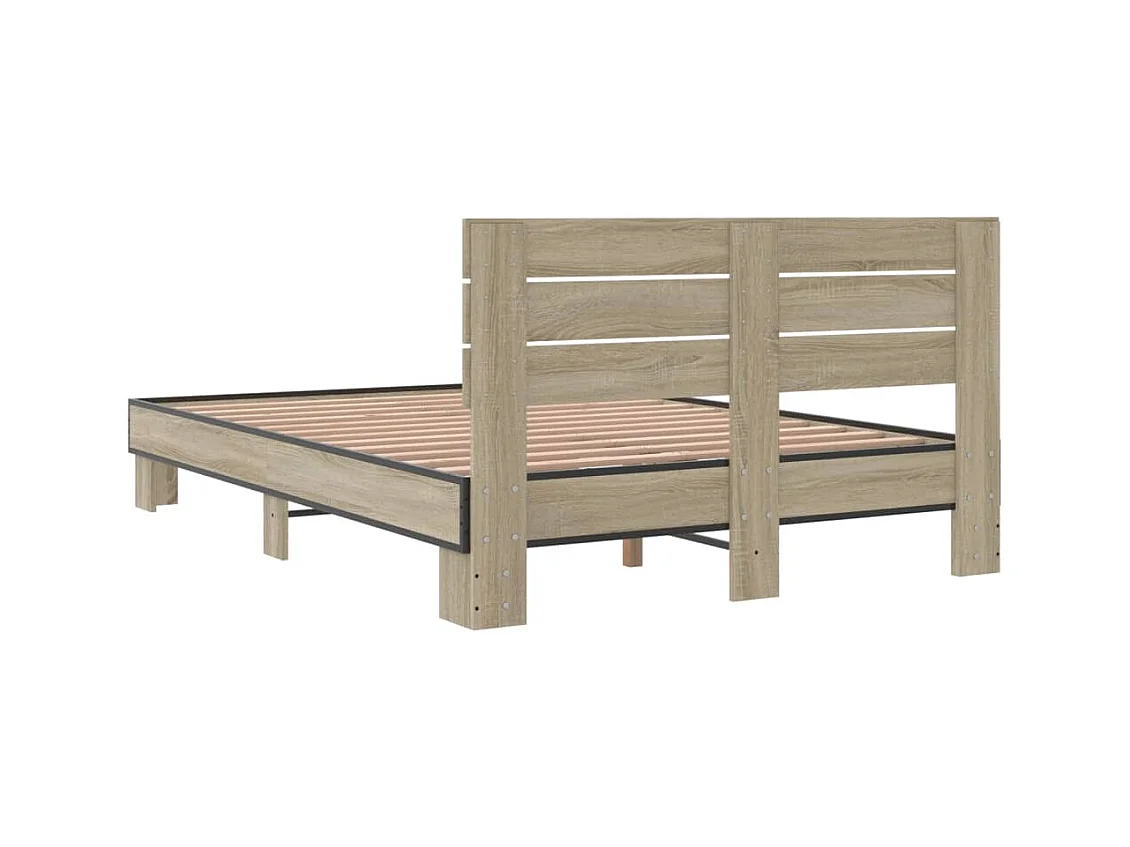 Giroletto Rovere Sonoma 140x200 cm in Legno Multistrato Metallo