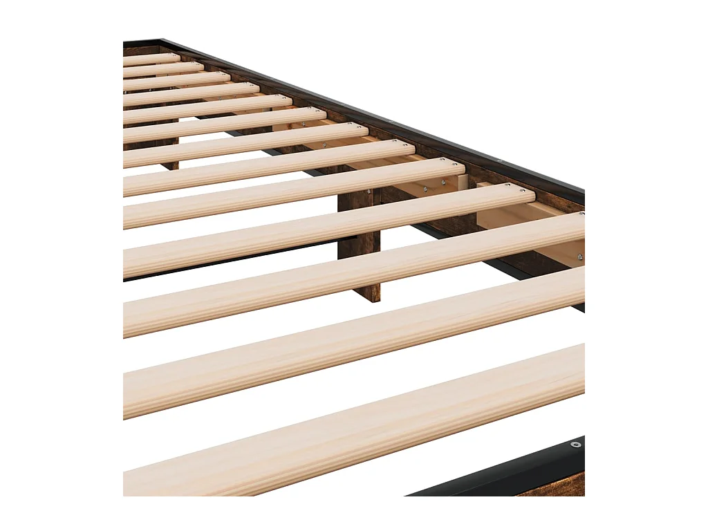 Giroletto Rovere Fumo 100x200 cm in Legno Multistrato e Metallo