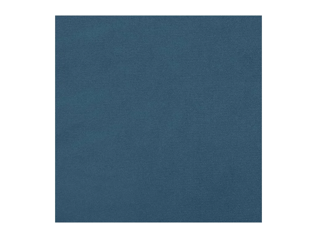 Tête de lit avec oreilles Bleu foncé 183x16x78/88 cm Velours