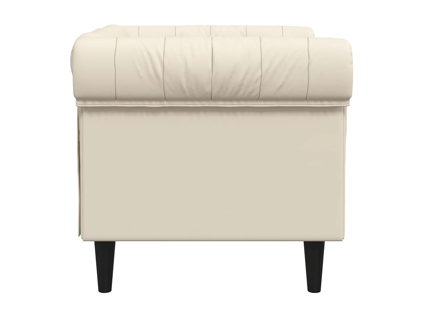 Poltrona Chesterfield in Lino