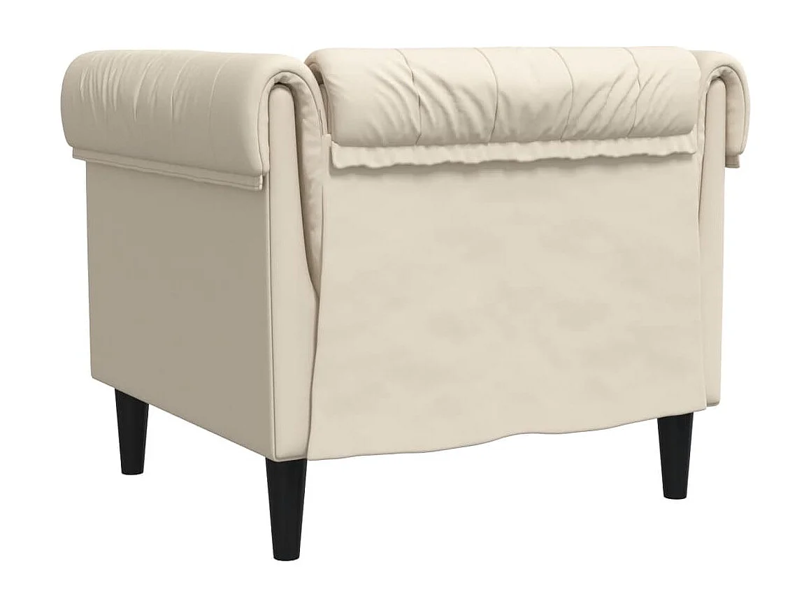 Poltrona Chesterfield in Lino