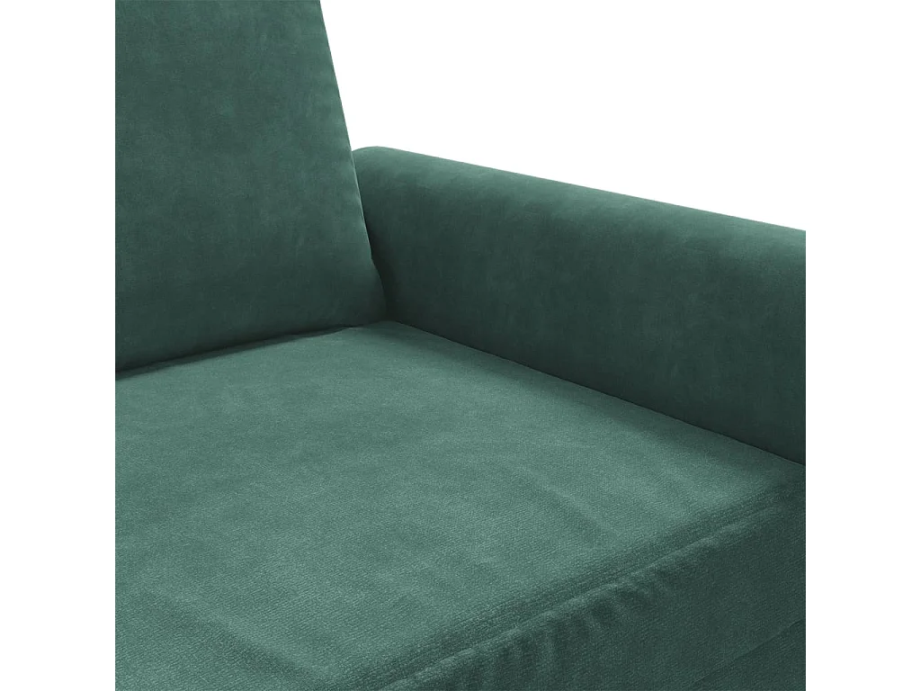 Poltrona Verde Scuro 60 cm Velluto