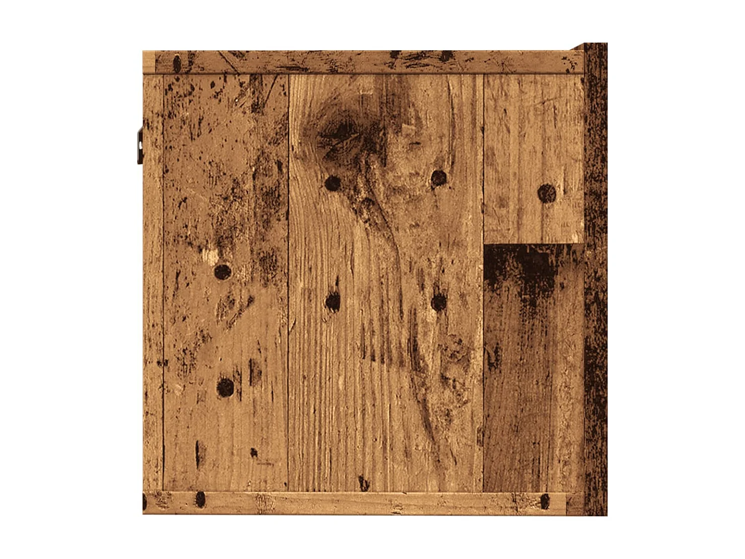 Tv-meubels 2 st wandgemonteerd 100x30x30 cm oud houtkleurig