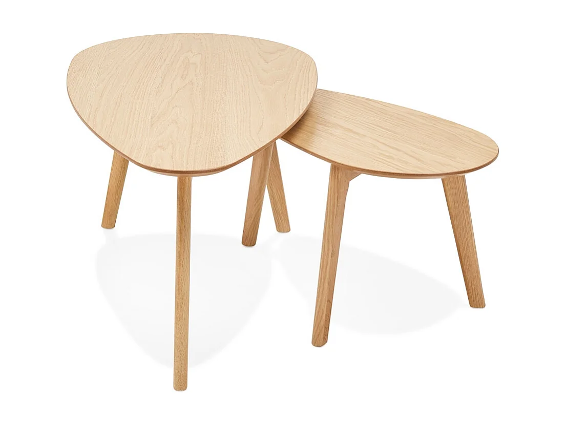 Satztische - STOKOLM - beige - 100x50x40 cm