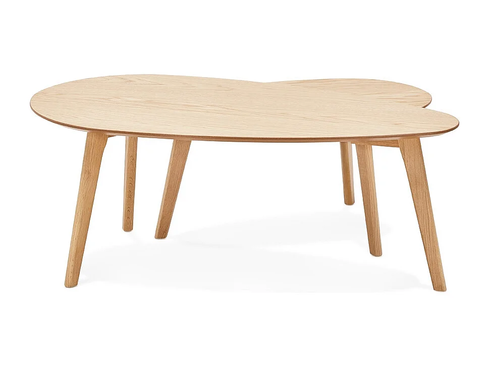 Satztische - STOKOLM - beige - 100x50x40 cm