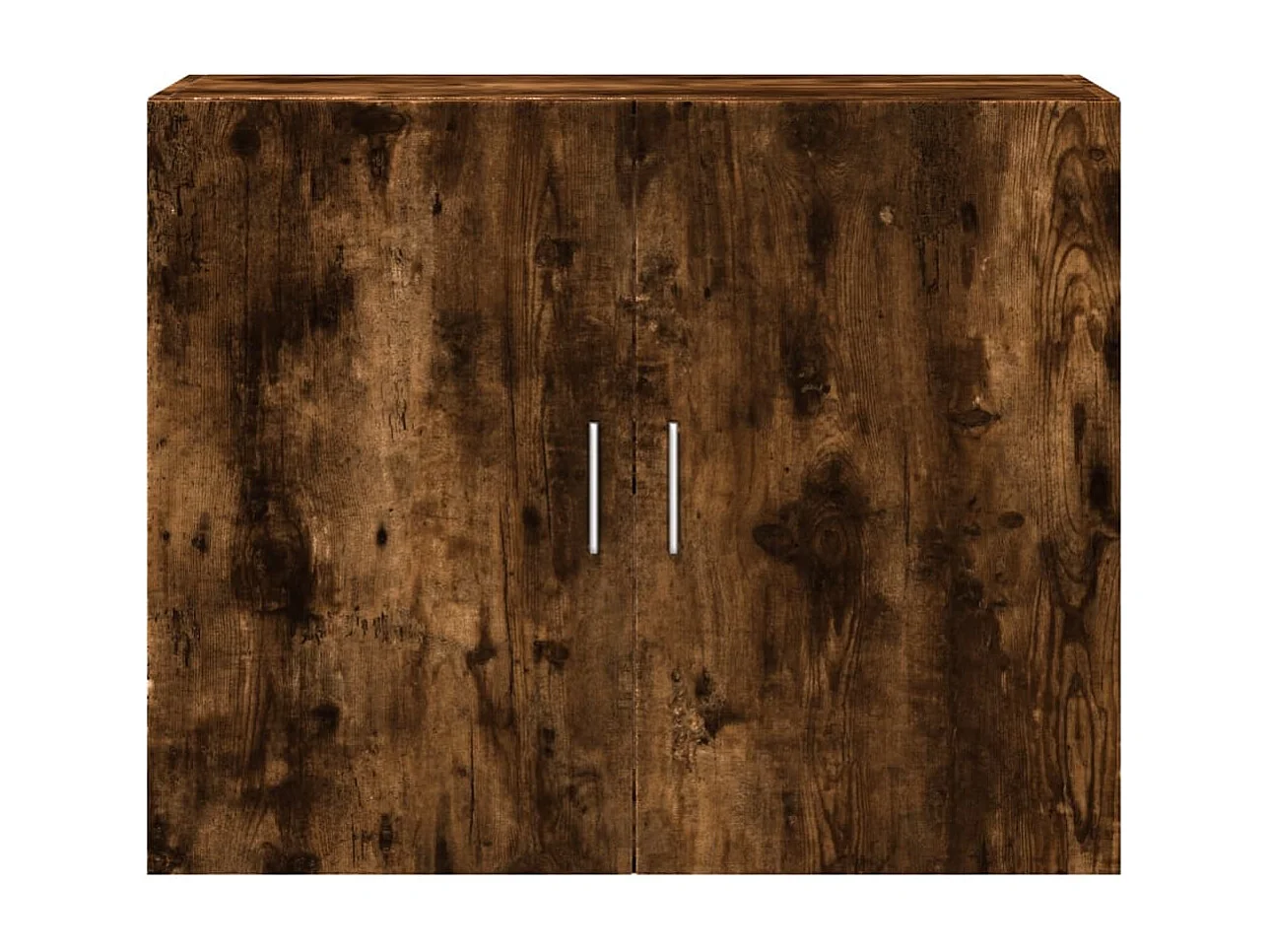 Mobile a Parete Rovere Fumo 80x42,5x64 cm in Legno Multistrato