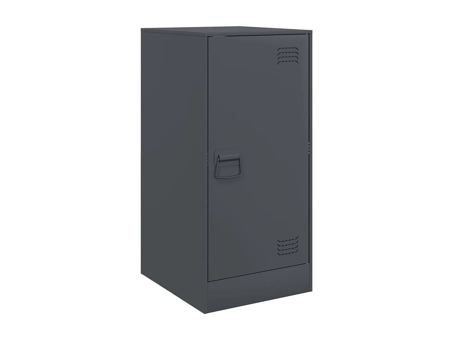 Buffet anthracite 34,5x39x73 cm acier