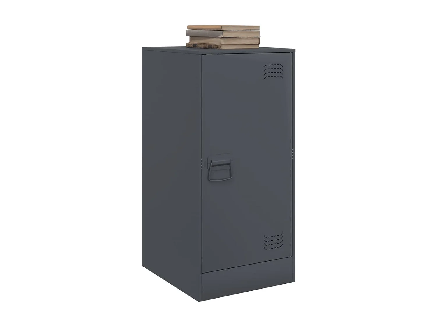 Buffet anthracite 34,5x39x73 cm acier