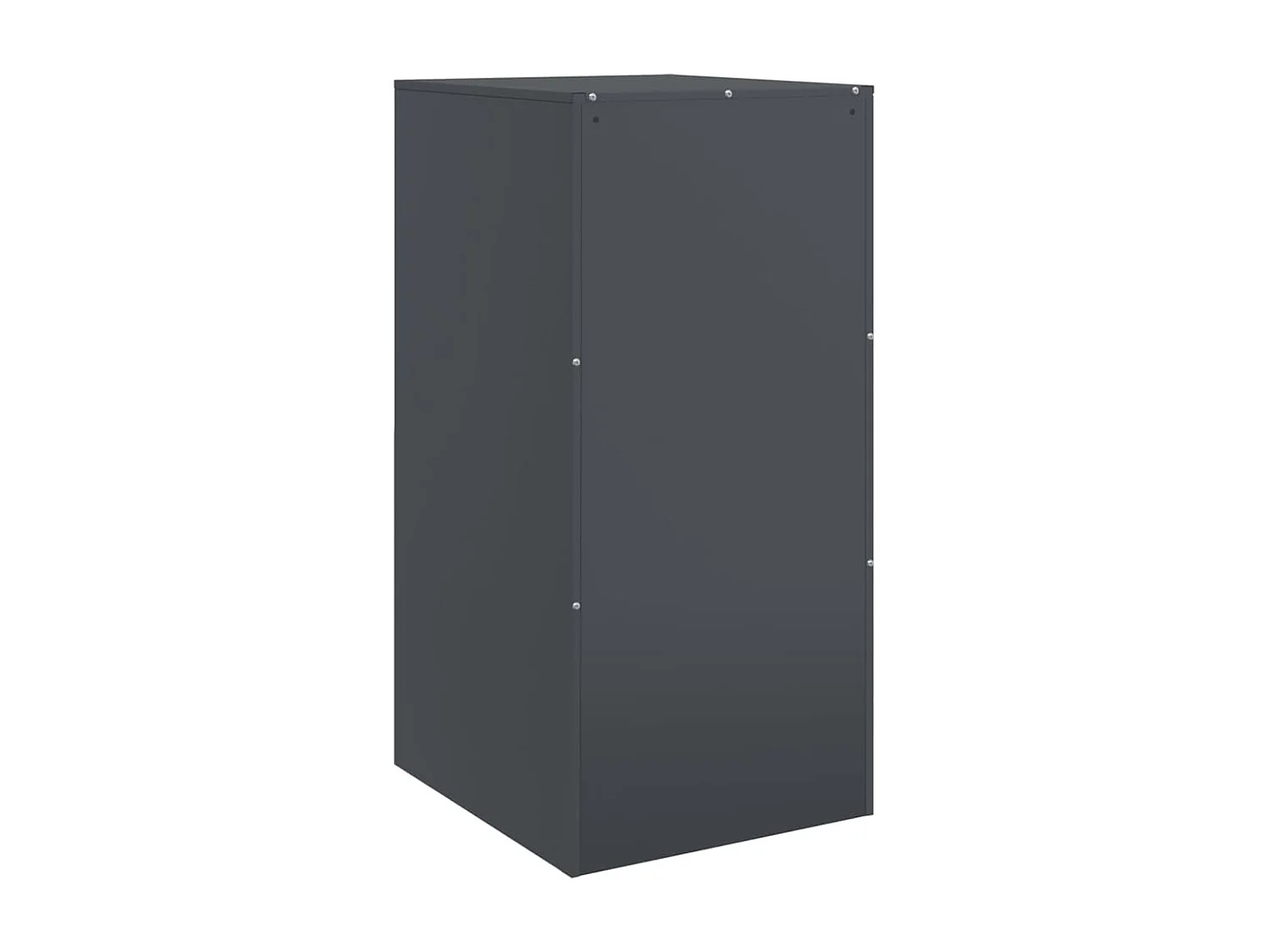 Buffet anthracite 34,5x39x73 cm acier