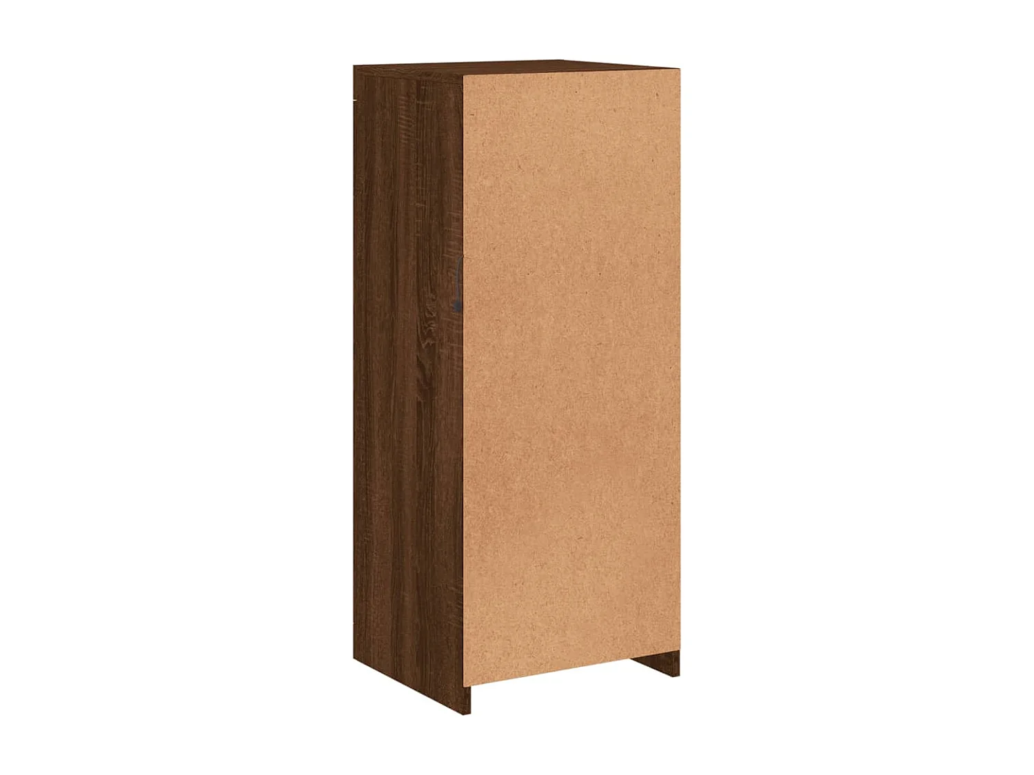 Sideboard mit LED-Leuchten Braun Eichen-Optik 41x37x100 cm