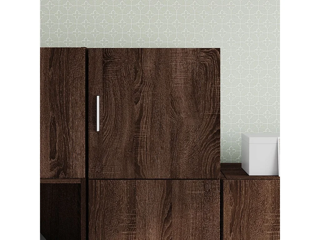 Armoire murale chêne marron 40x42,5x40 cm bois d'ingénierie