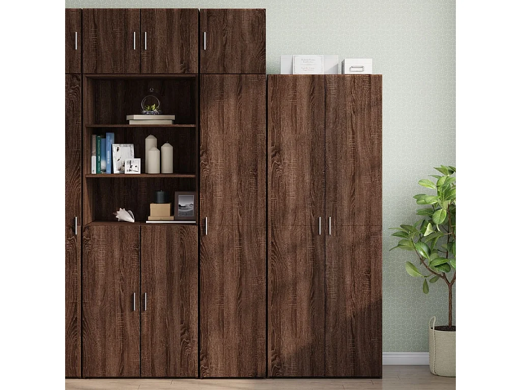 Armoire murale chêne marron 40x42,5x40 cm bois d'ingénierie