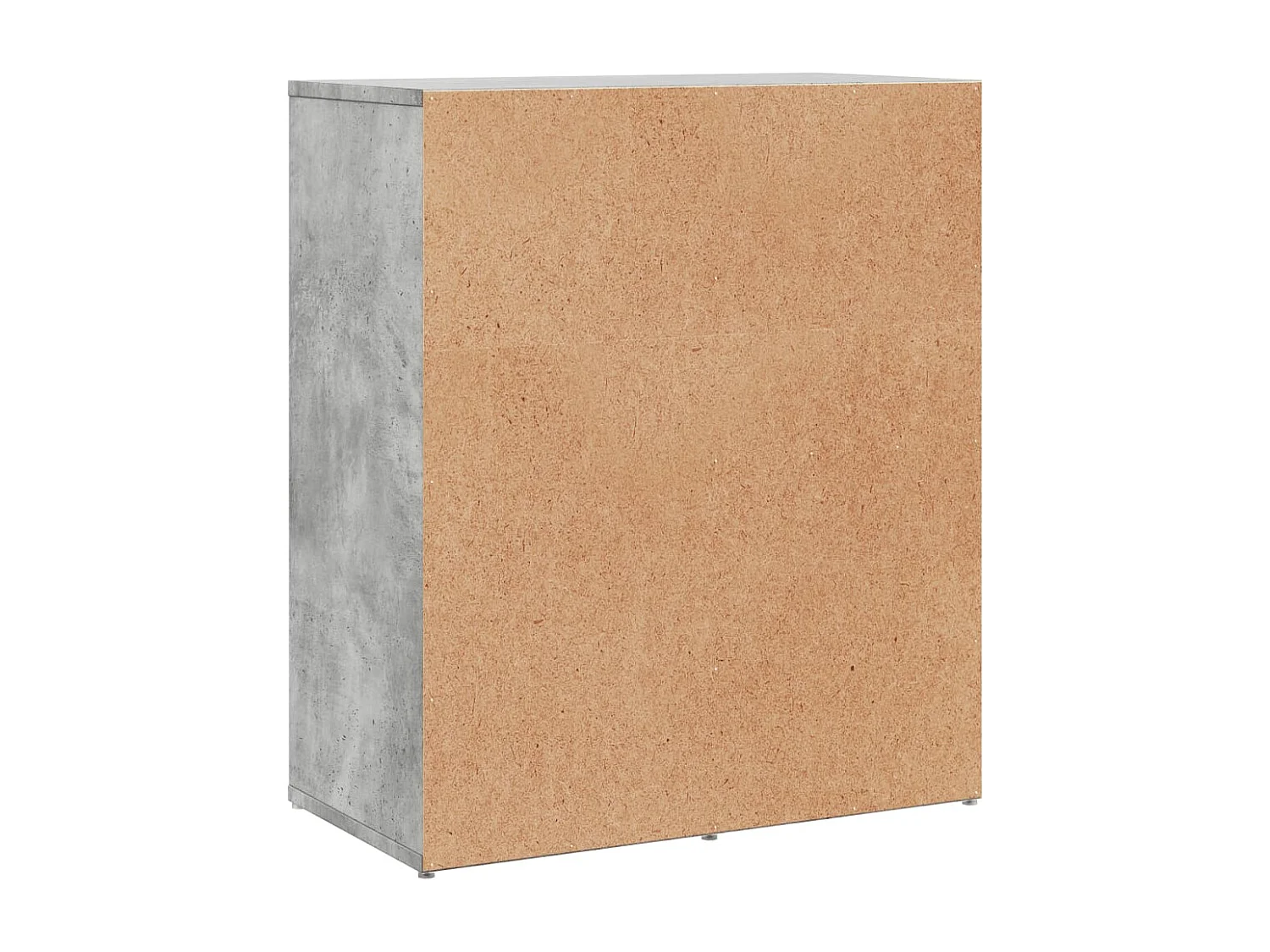 Aparadores 2 pcs 60x31x70 cm derivados madeira cinzento cimento