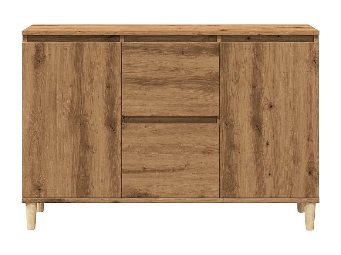 Sideboard Artisan-Eiche 102x35x70 cm Holzwerkstoff