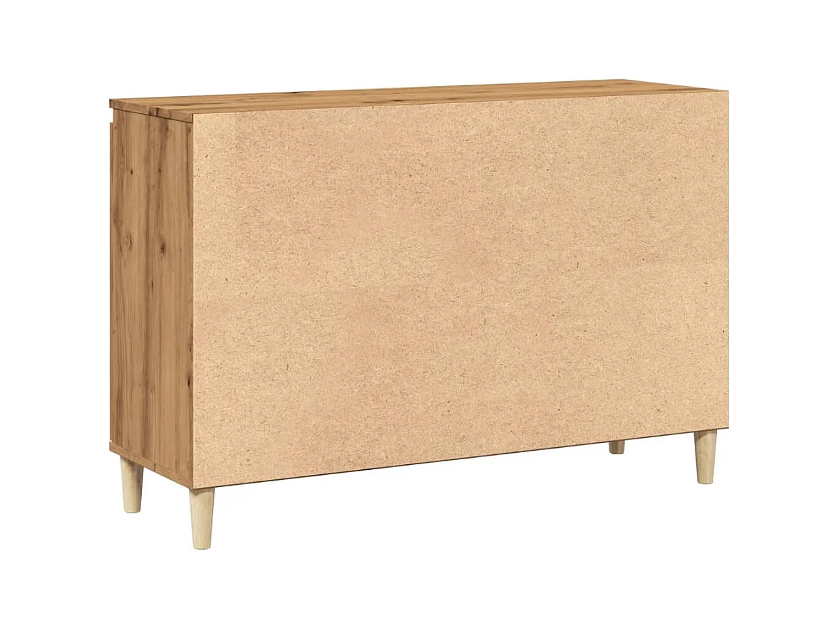 Sideboard Artisan-Eiche 102x35x70 cm Holzwerkstoff