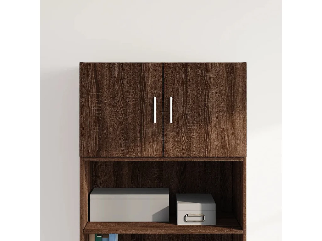 Wandschrank Braun Eichen-Optik 70x42,5x40 cm Holzwerkstoff