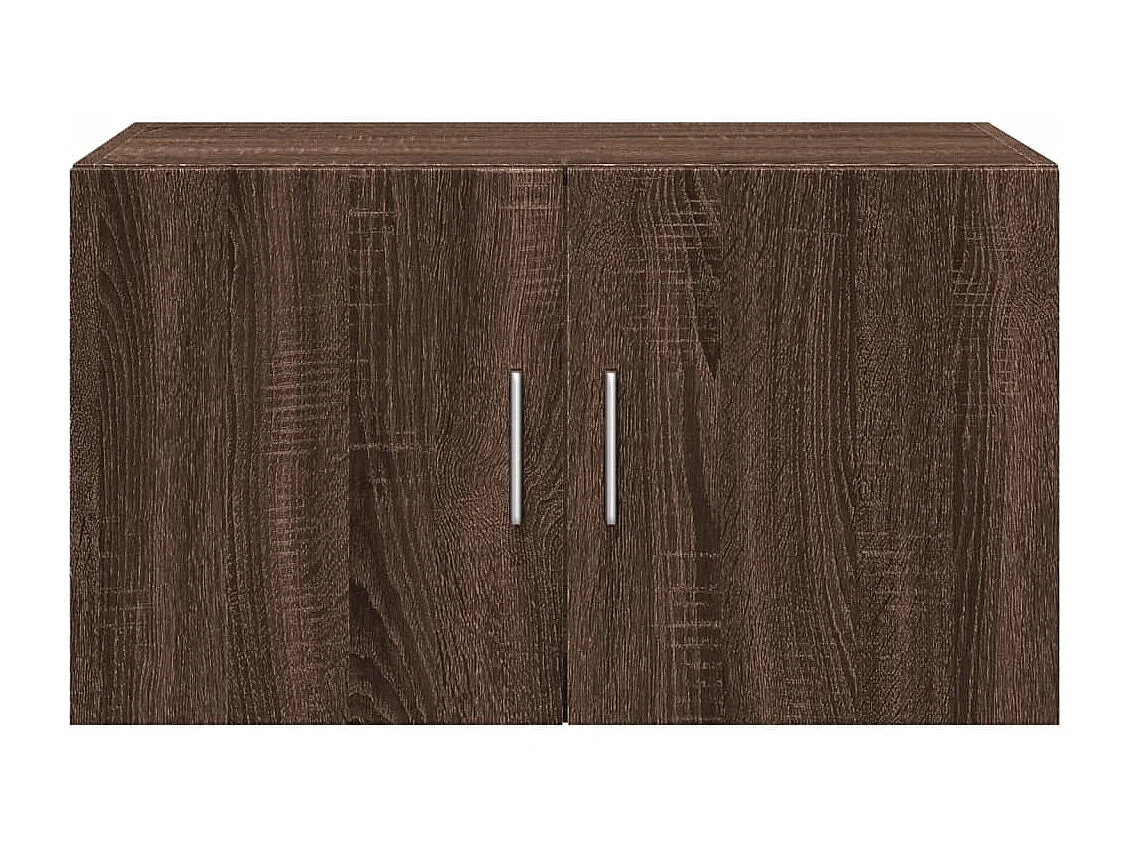 Wandschrank Braun Eichen-Optik 70x42,5x40 cm Holzwerkstoff