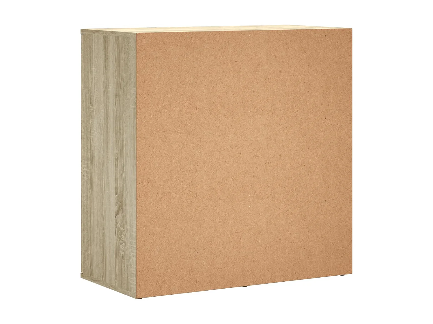 Credenze 2 pz Rovere Sonoma 79x38x80 cm in Legno Multistrato