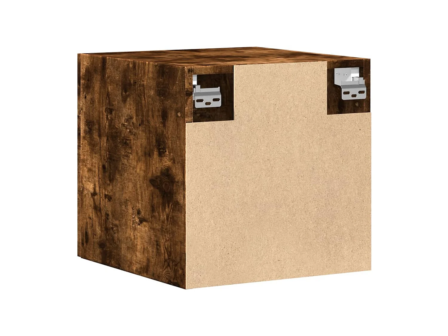 Armoire murale chêne fumé 40x42,5x40 cm bois d'ingénierie