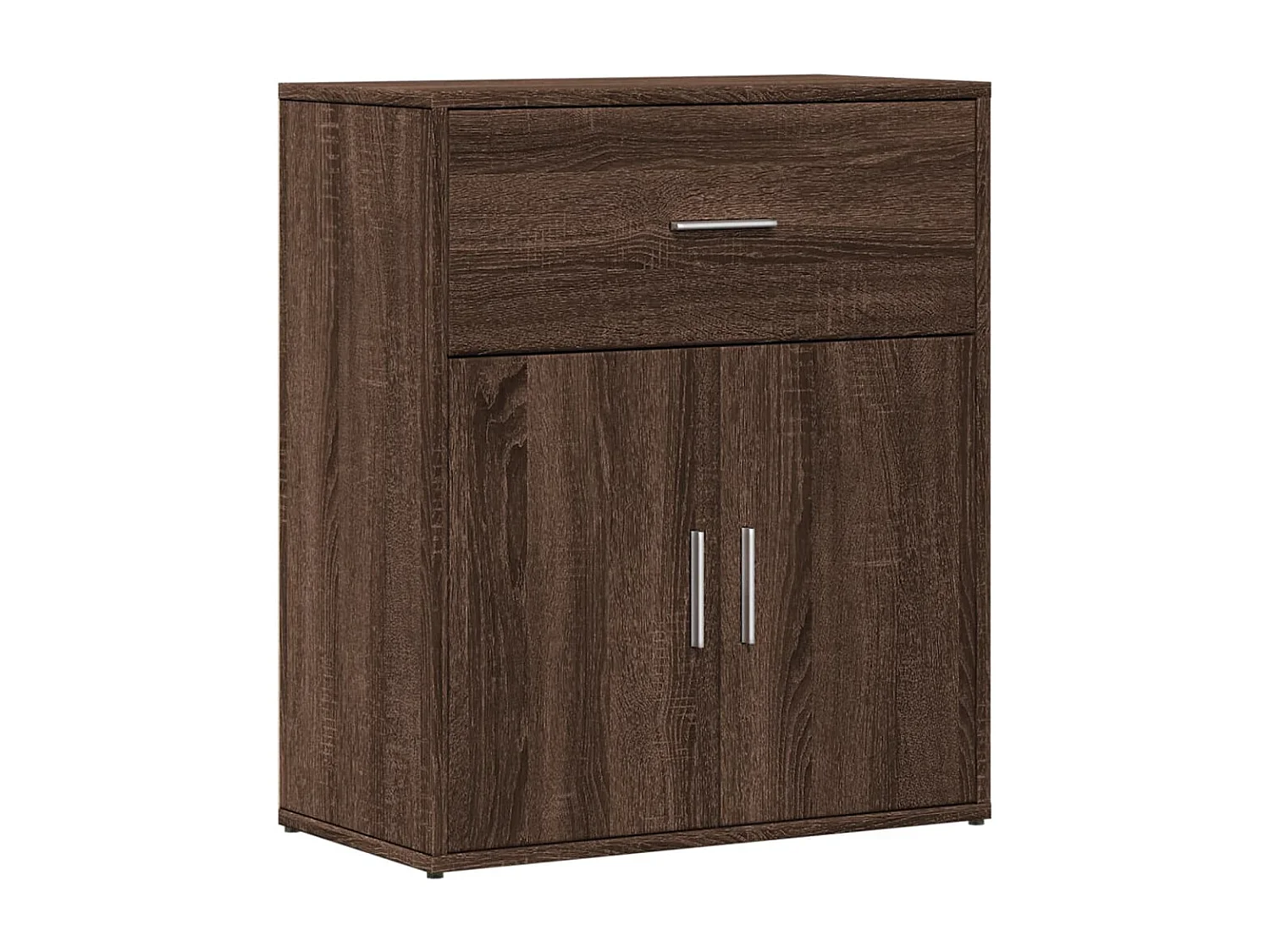 Aparador 60x31x70 cm derivados de madeira carvalho castanho