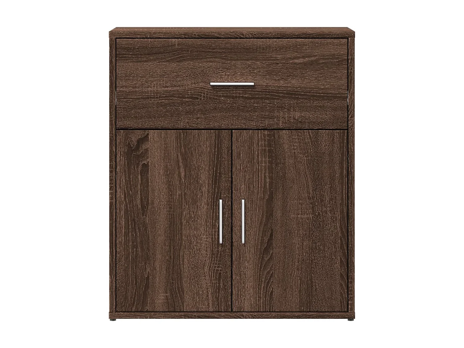 Aparador 60x31x70 cm derivados de madeira carvalho castanho