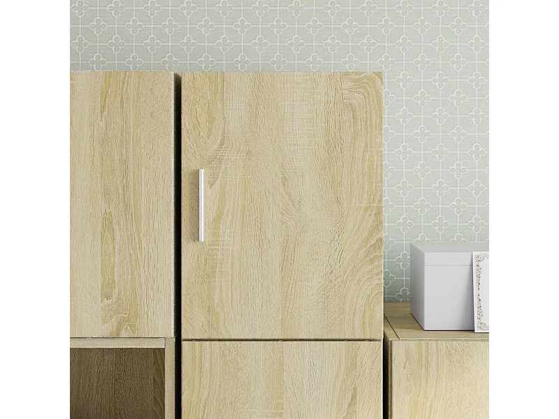 Mobile a Parete Rovere Sonoma 30x42,5x40 cm Legno Multistrato