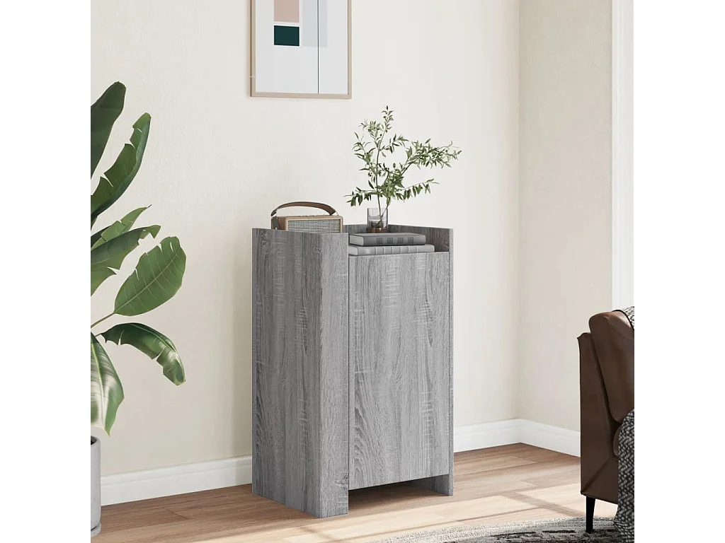 Buffet sonoma gris 45x35x75 cm Bois d'ingénierie