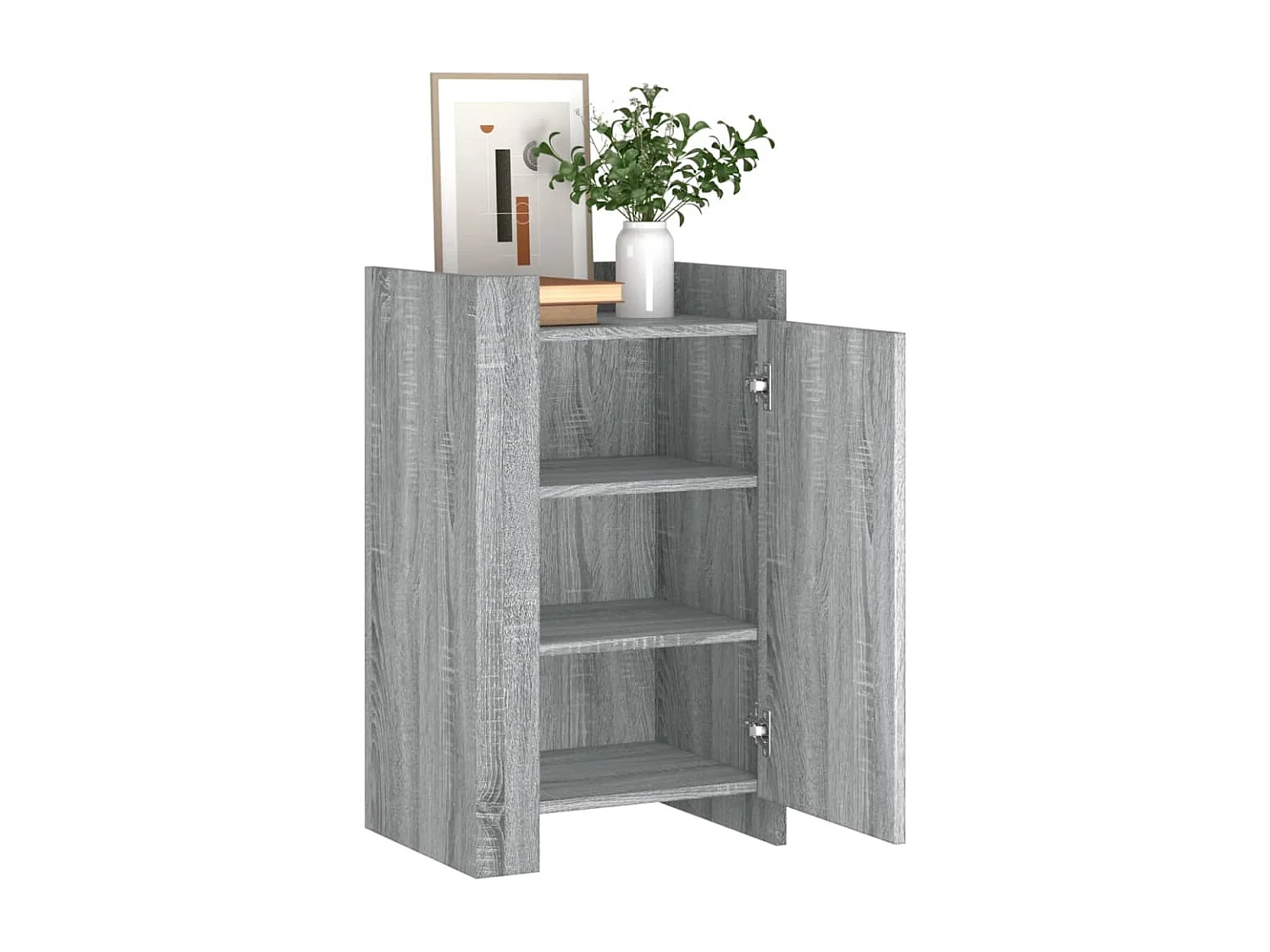 Buffet sonoma gris 45x35x75 cm Bois d'ingénierie