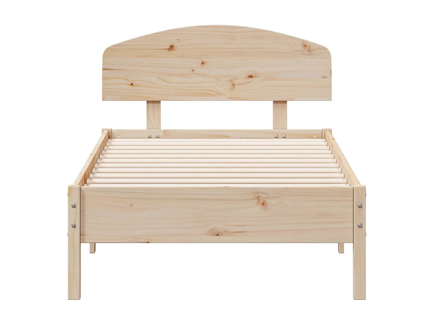 Giroletto senza Materasso 75x190 cm in Legno Massello di Pino