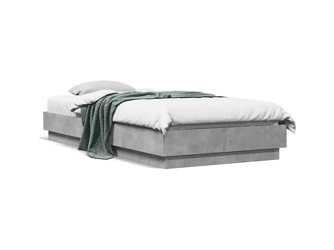 Giroletto Grigio Cemento 90x200 cm in Legno Multistrato