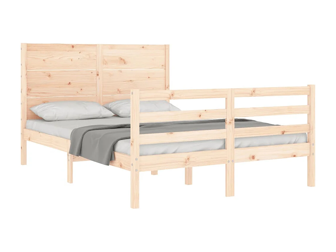 Giroletto con Testiera Double in Legno Massello