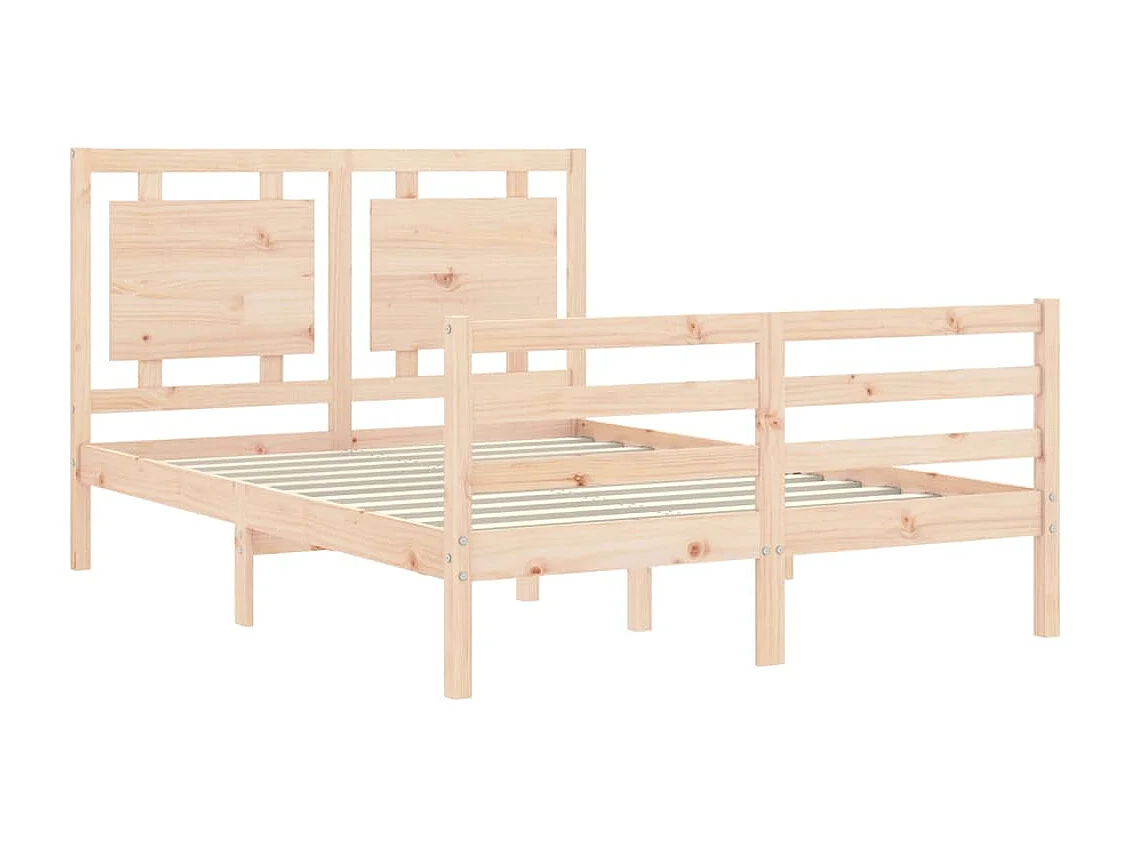 Giroletto con Testiera 140x190 cm in Legno Massello