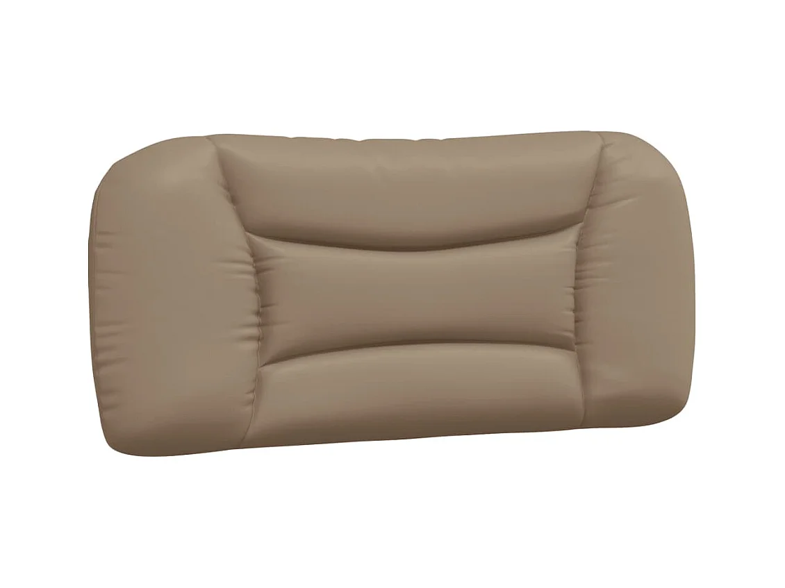 Cadre de lit sans matelas cappuccino 80x200 cm similicuir