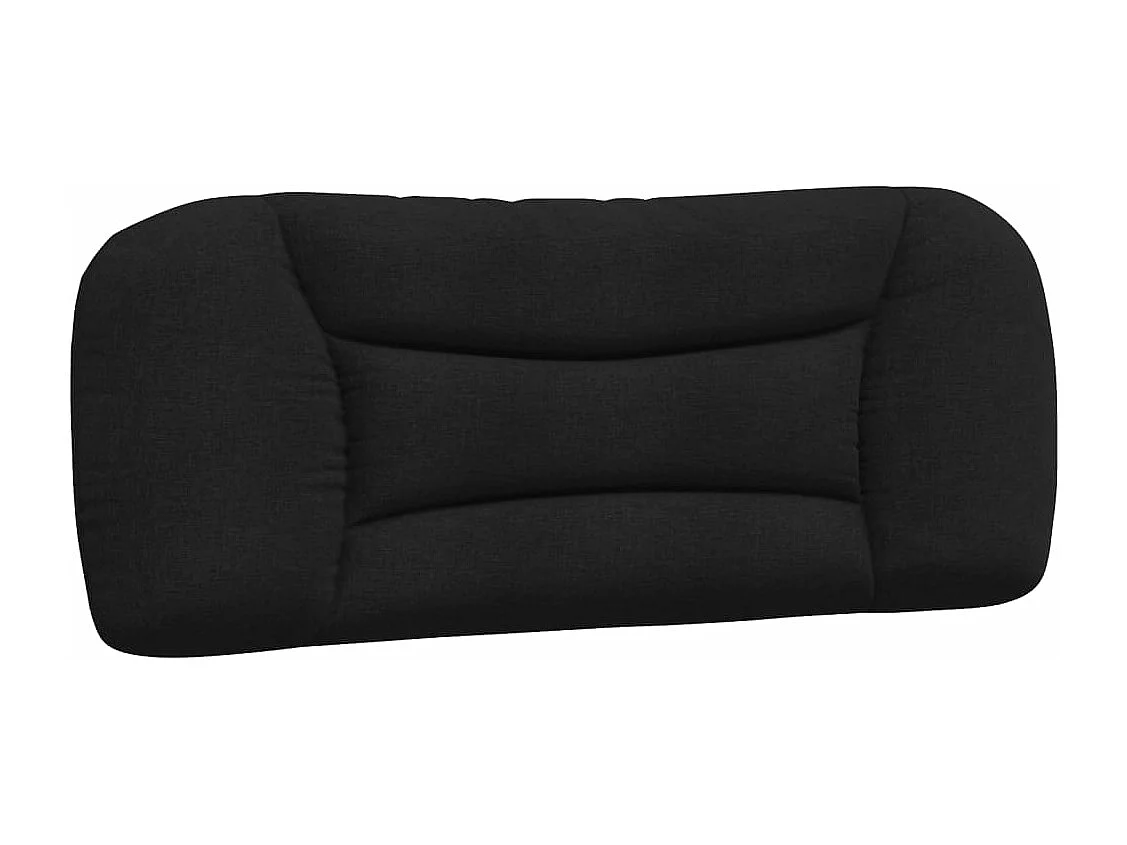 Bettgestell ohne Matratze Schwarz 100x200 cm Stoff