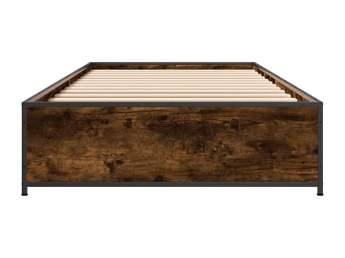 Giroletto Rovere Fumo 75x190 cm in Legno Multistrato e Metallo