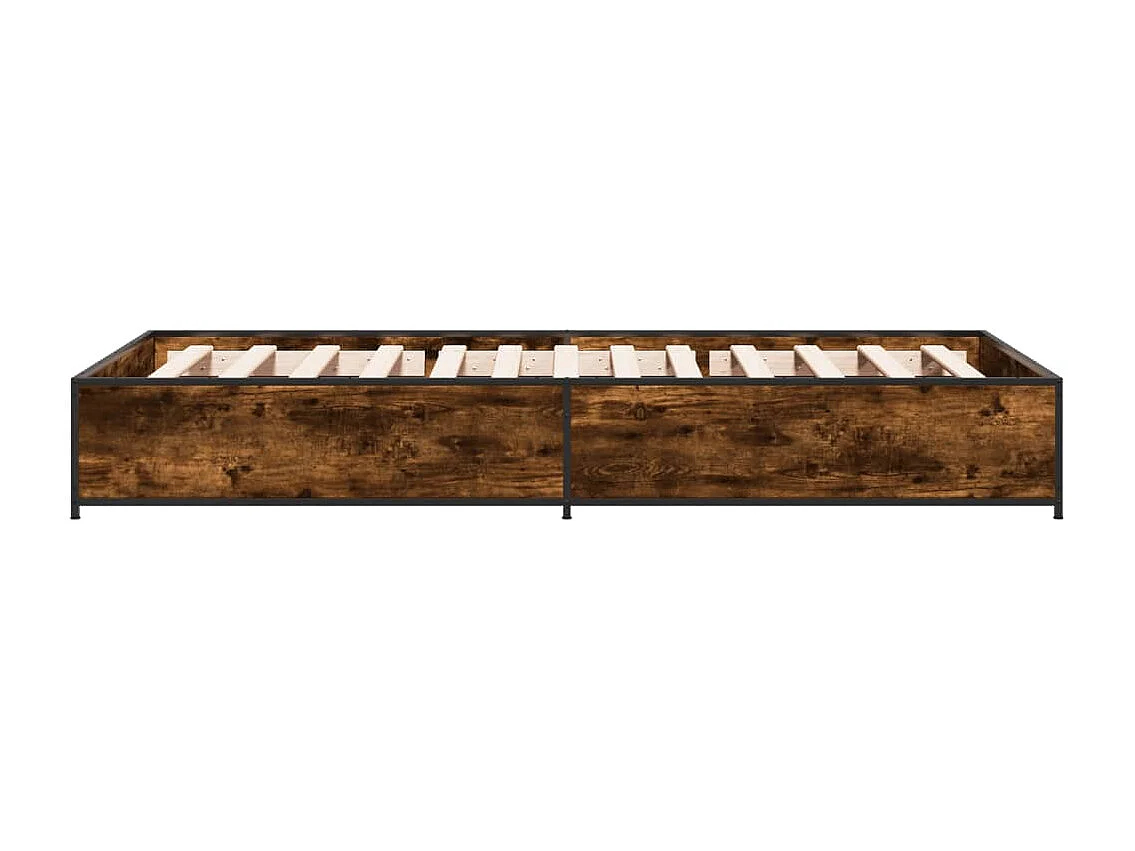 Giroletto Rovere Fumo 75x190 cm in Legno Multistrato e Metallo