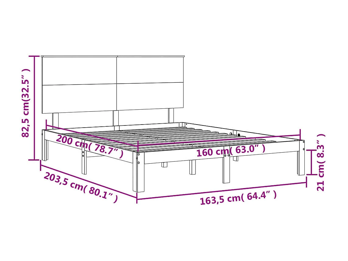 Cadre de lit sans matelas gris clair 140x190 cm velours