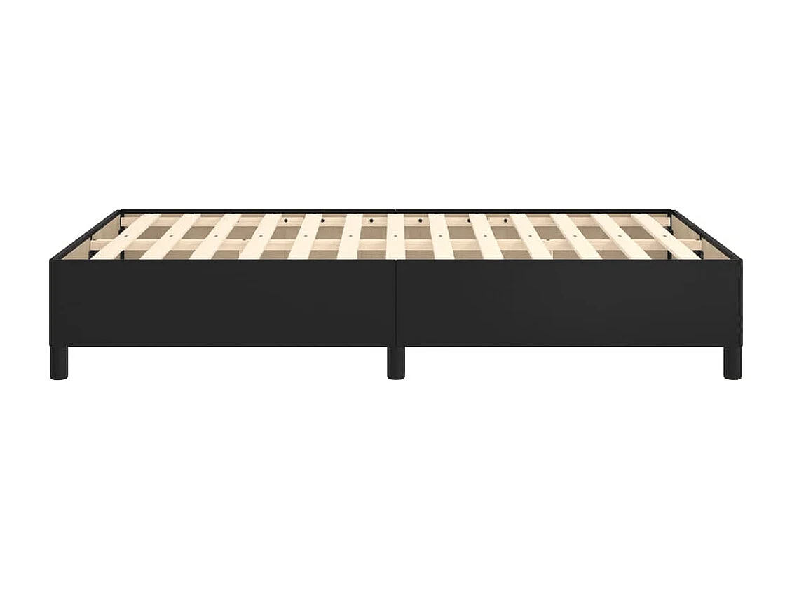 Giroletto Nero 120x190 cm in Similpelle