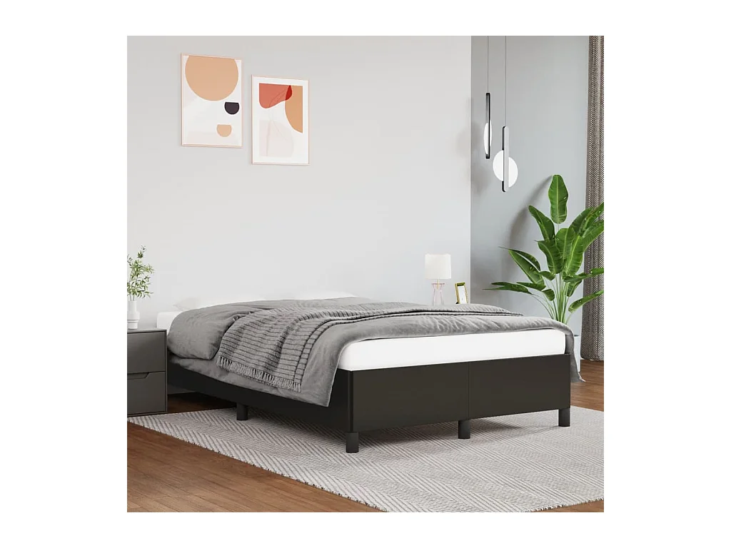 Giroletto Nero 120x190 cm in Similpelle