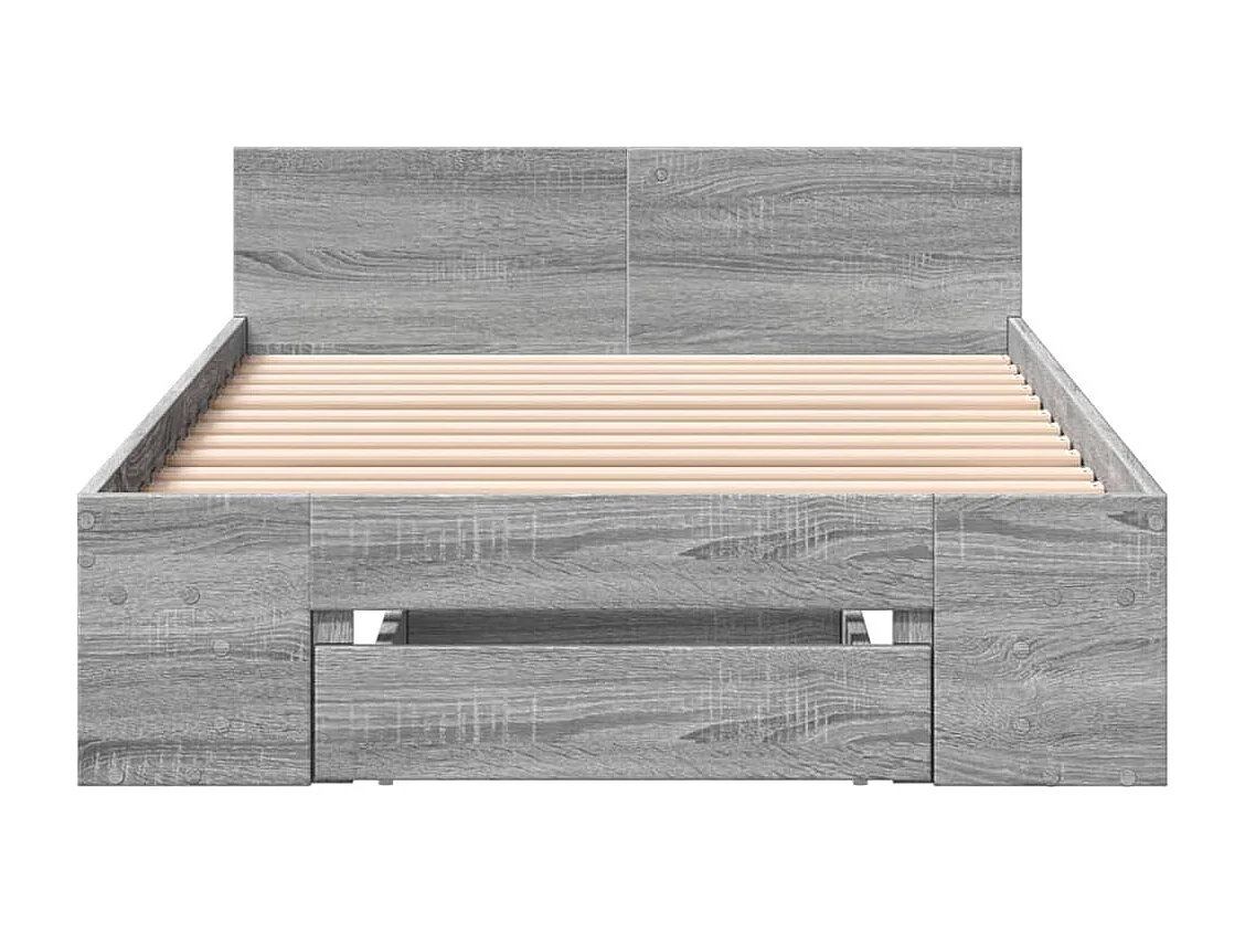Giroletto Cassetto Grigio Sonoma 75x190 cm Legno Multistrato