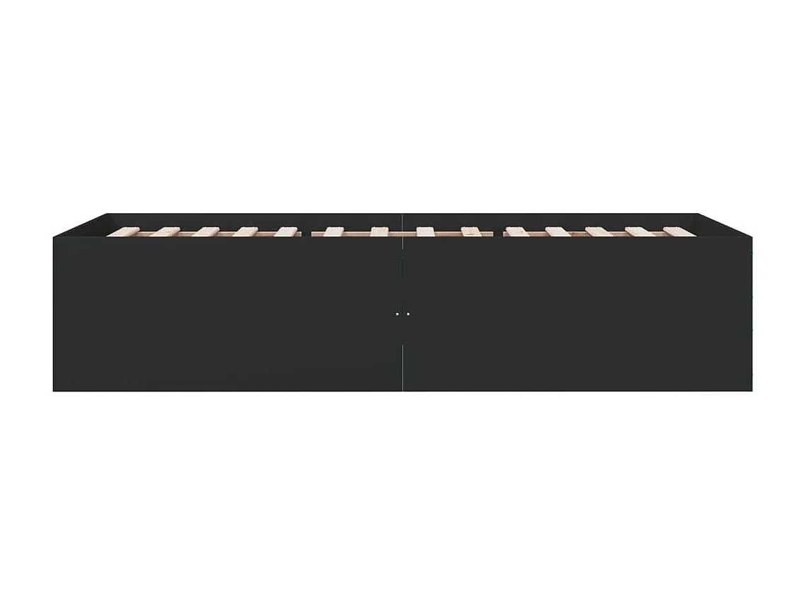 Giroletto Nero 90x200 cm in Legno Multistrato