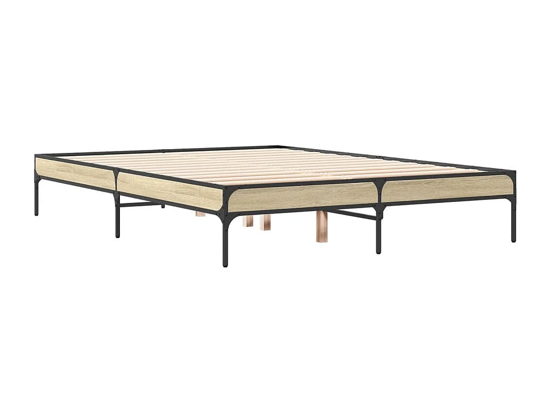 Giroletto Rovere Sonoma 120x190 cm in Legno Multistrato Metallo