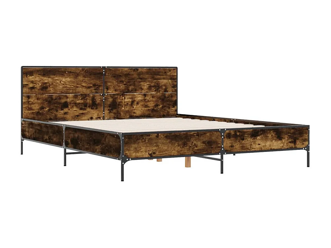 Giroletto Rovere Fumo 120x200 cm in Legno Multistrato Metallo