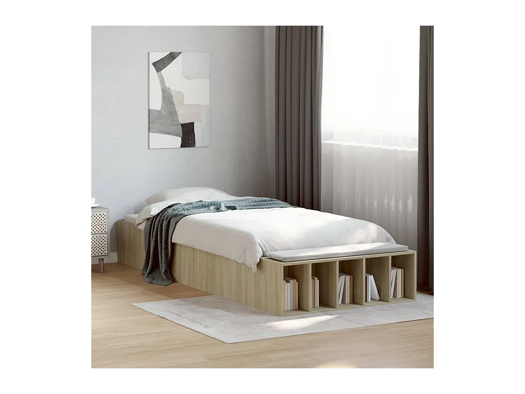 Giroletto Rovere Sonoma 90x190 cm in Legno Multistrato