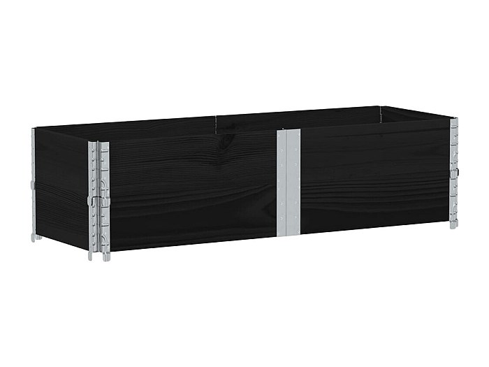 FCMP Outdoor Fioriera In Polietilene - Autoirrigante O Con Rivestimento - Nero, 28.5'' - 5