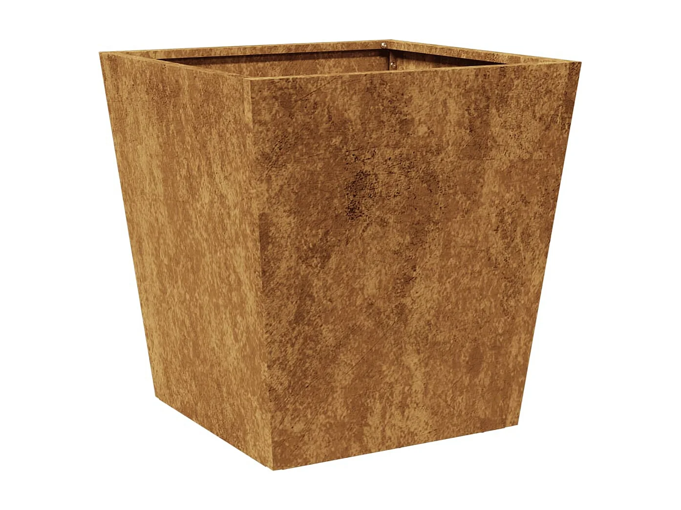 Jardinières 2 pcs 40x40x40 cm acier corten