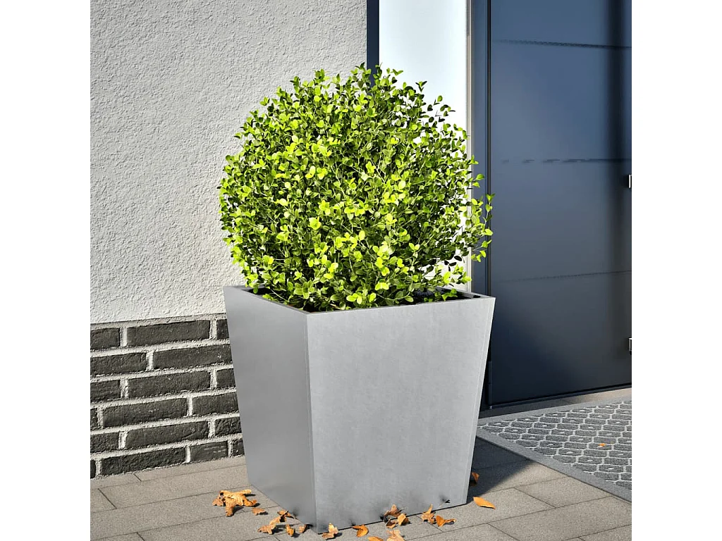 Jardinière 50x50x50 cm acier galvanisé